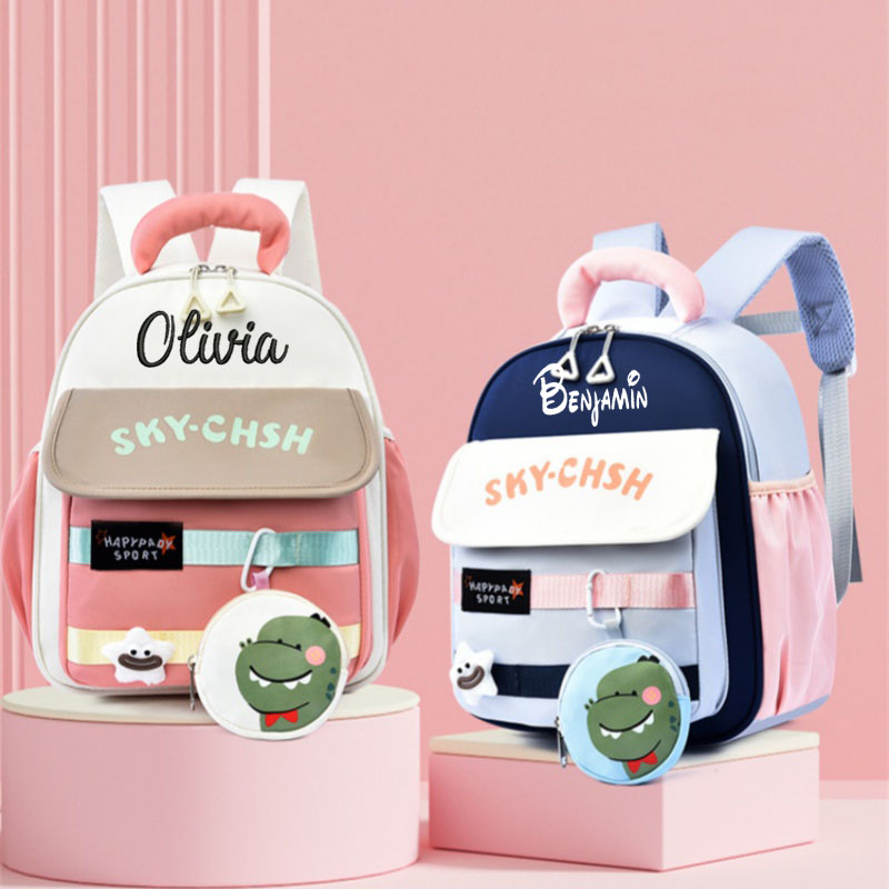 Baby Nursery Backpack - Personalized Embroidery Men's And Girls' Backpacks,