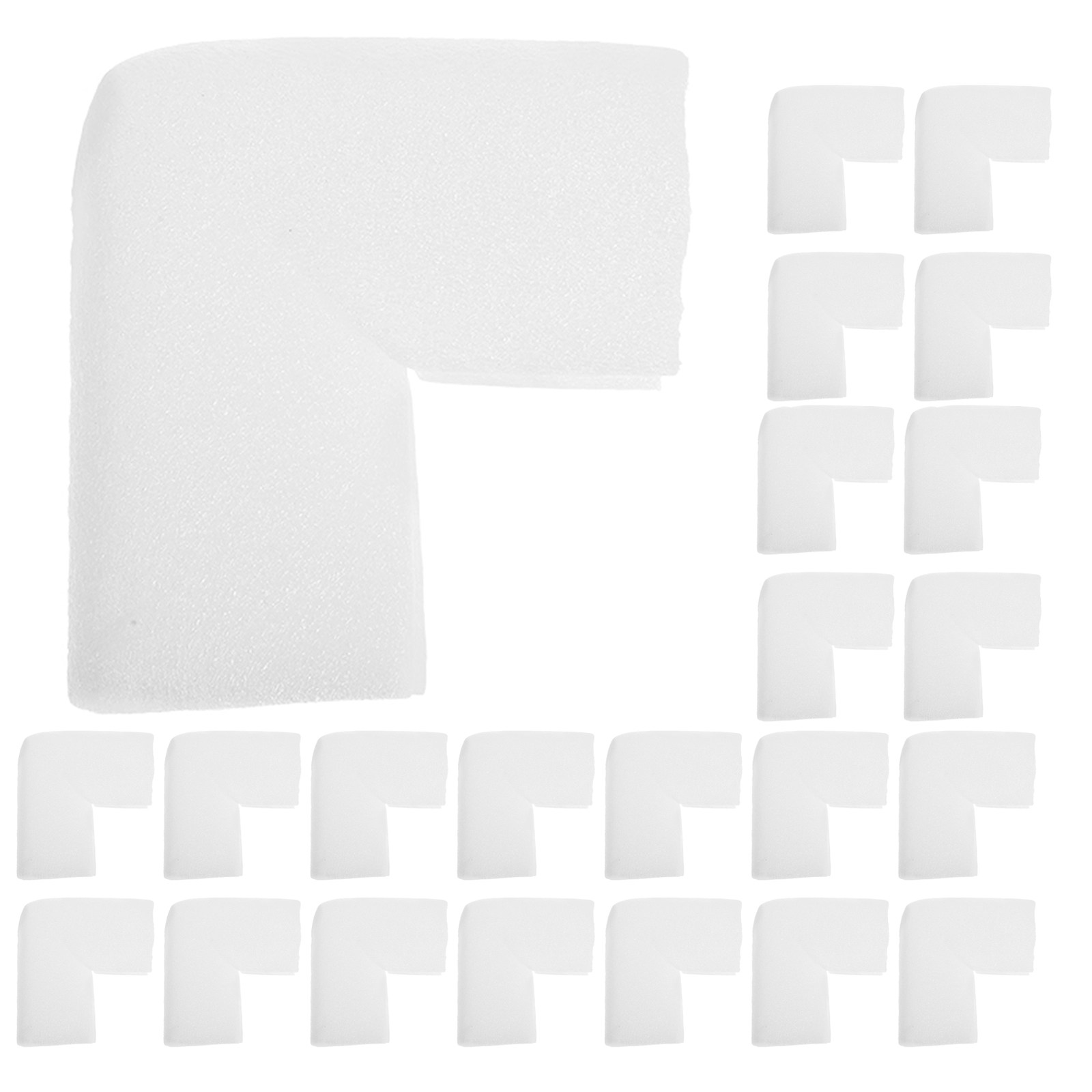 Corner Guard Foam - 25Pcs Pearl Cotton Foam Corner Protectors