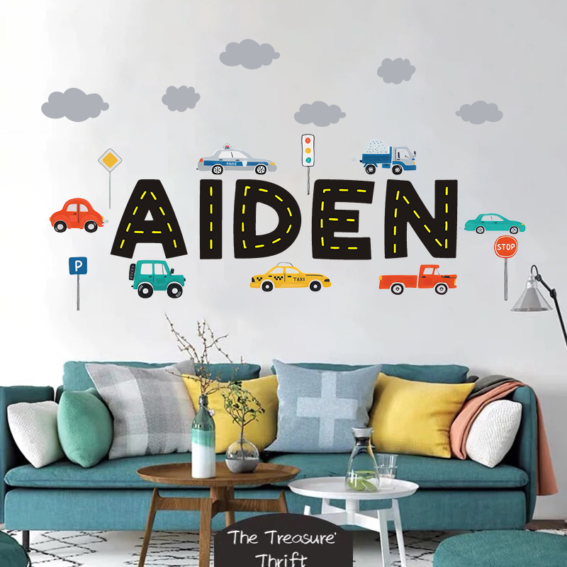 Custom Name Construction Vehic - Baby Nursery Needs recensie en prijs