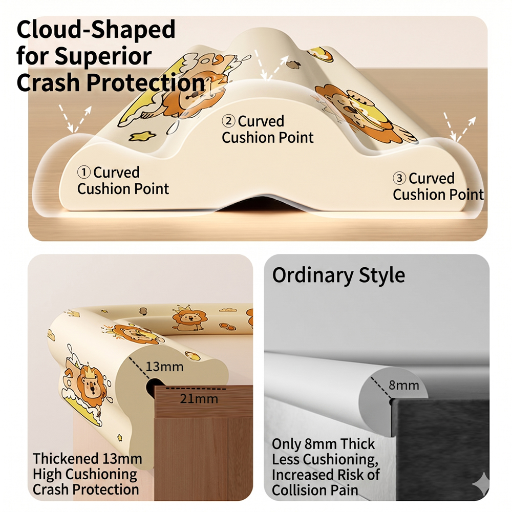 5PCS Baby Safety Protection St - Corner Guard Foam recensie en prijs