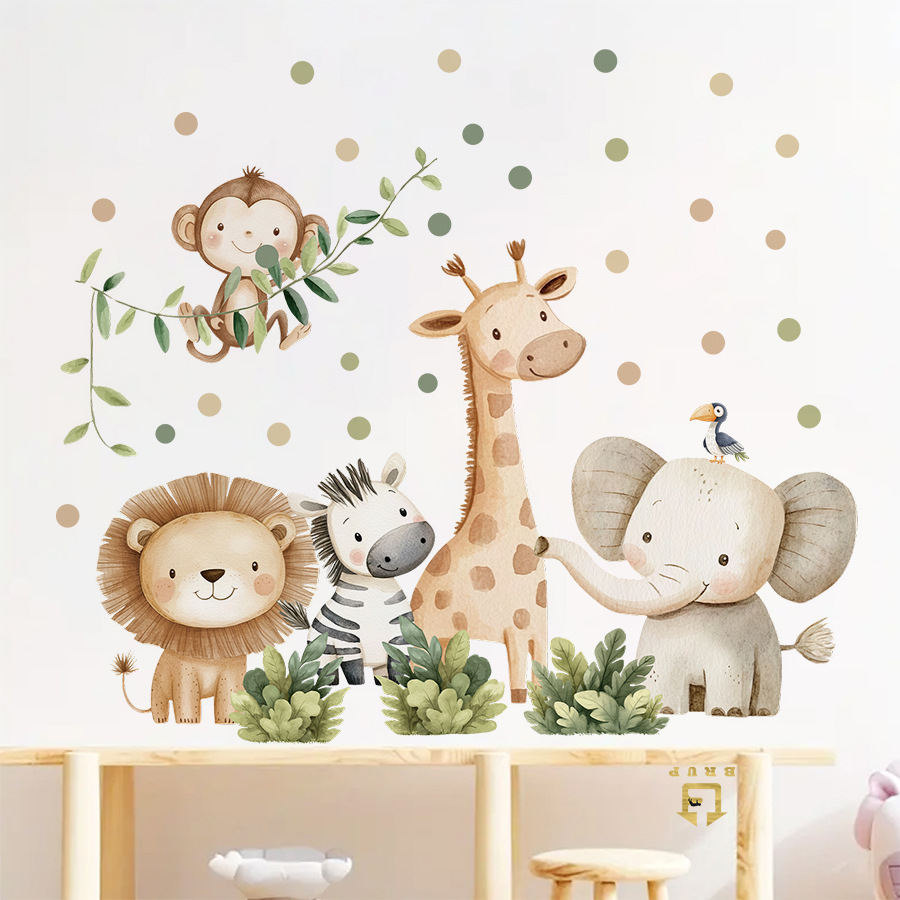 Boho Forest Animals Wall Stick - Baby Nursery Needs recensie en prijs