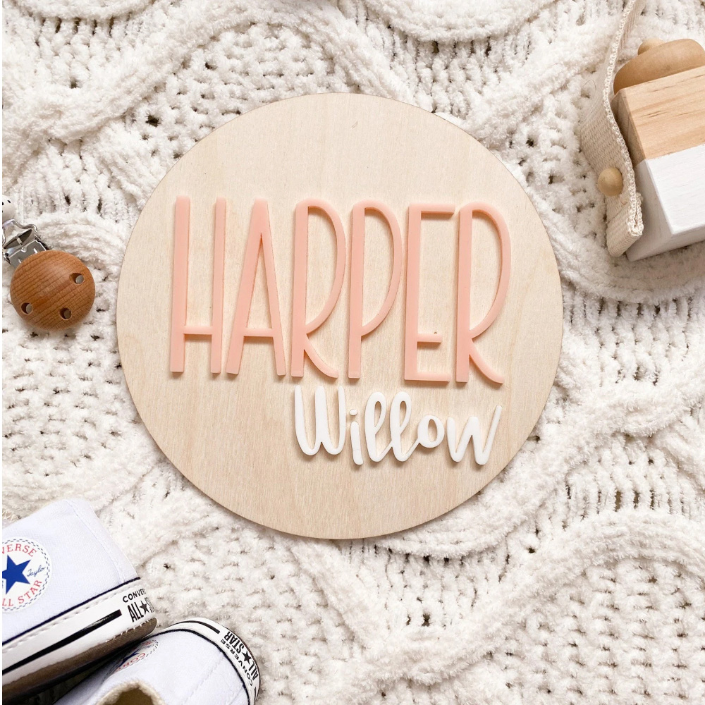Personalised Birth Announcemen - Baby Nursery Name recensie en prijs