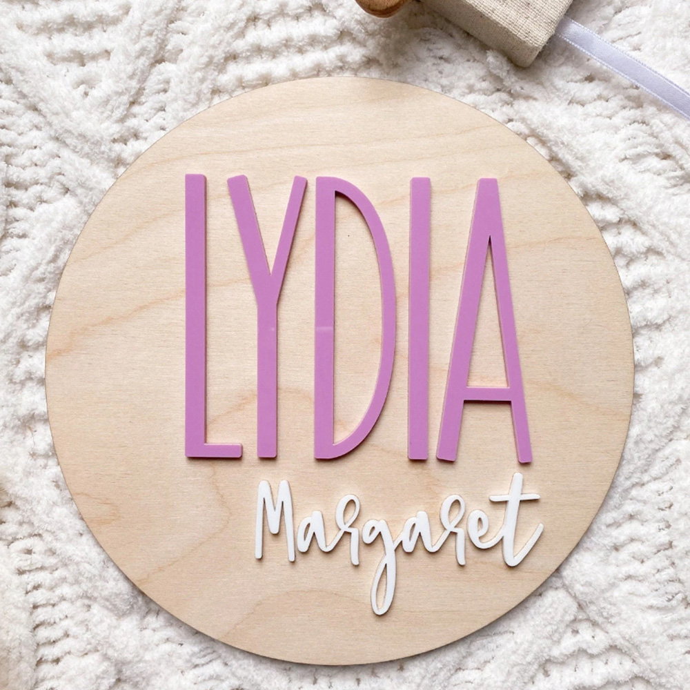Personalised Birth Announcemen - Baby Nursery Name recensie en prijs