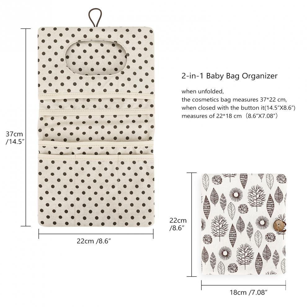 Waterproof Baby Diaper Storage - Diaper Caddy Organizer recensie en prijs