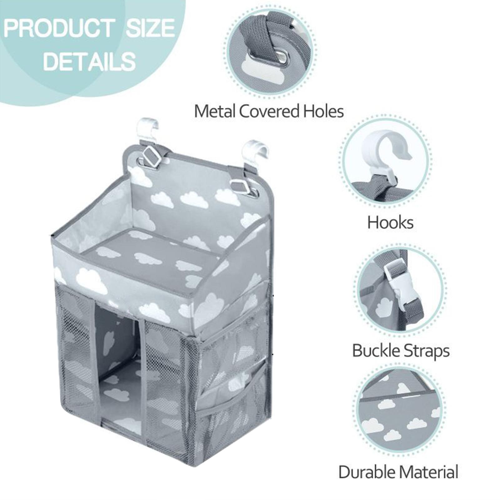 Crib Diaper Organizer Waterpro - Baby Nursery Storage recensie en prijs