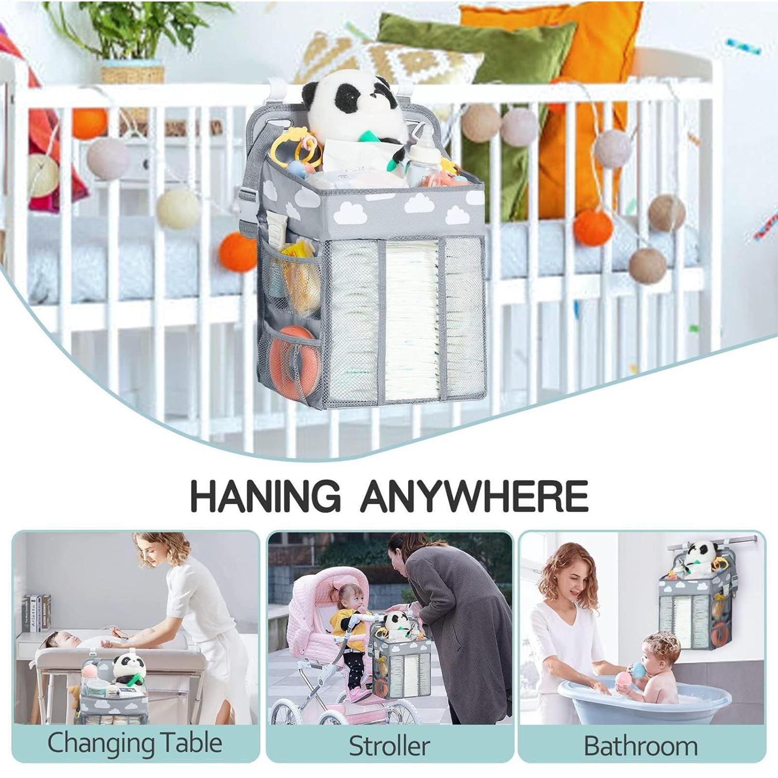 Crib Diaper Organizer Waterpro - Baby Nursery Storage recensie en prijs