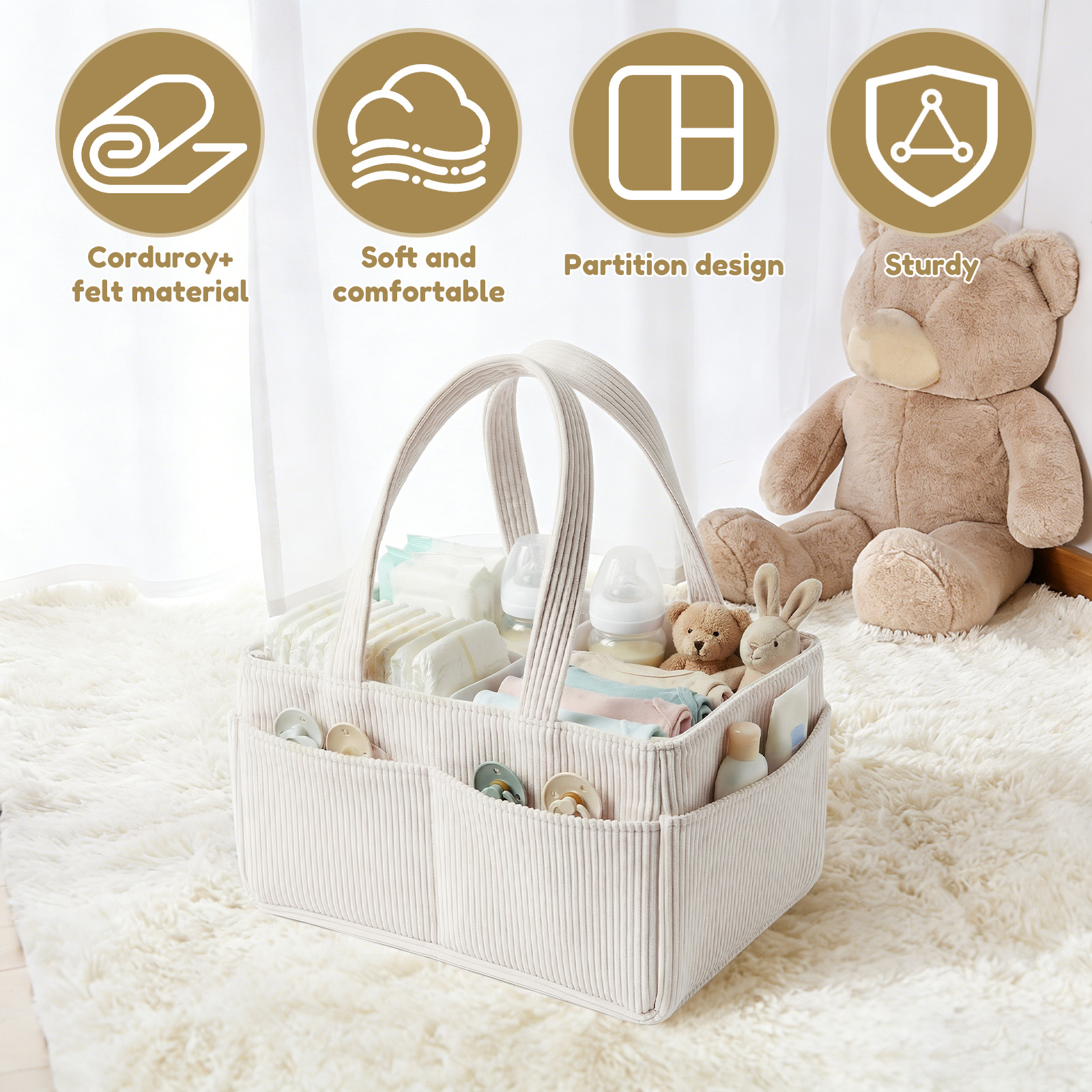 Baby Diaper Caddy Organizer Co - Diaper Caddy Organizer recensie en prijs