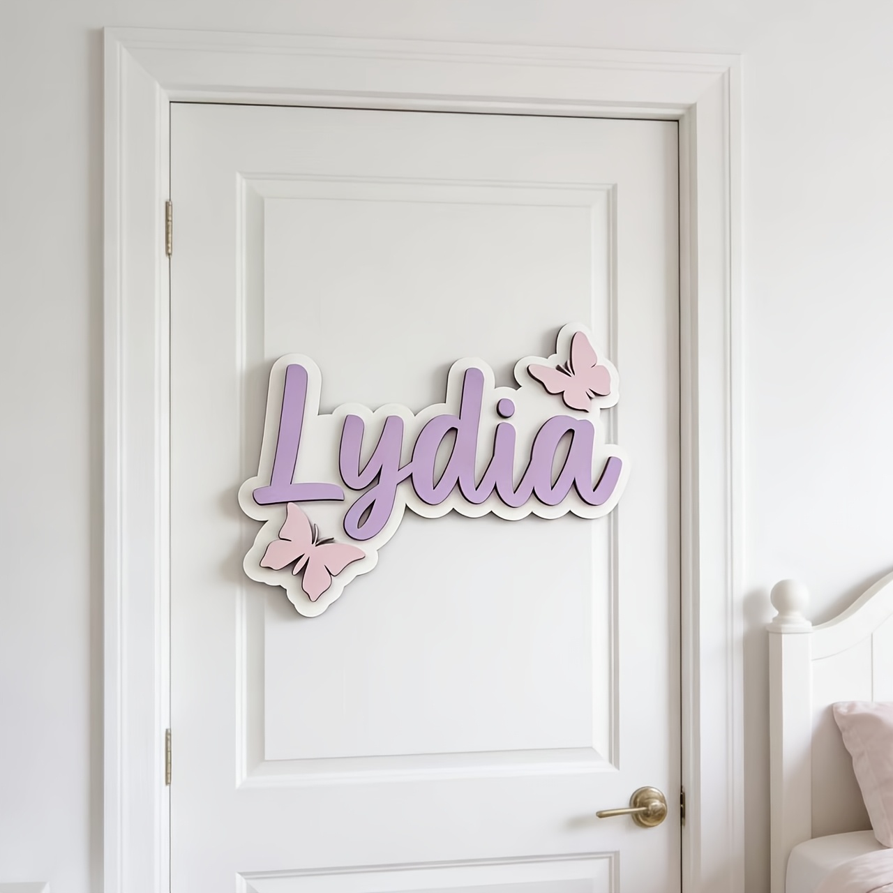 Personalized Blue & Pink Butte - Baby Nursery Name recensie en prijs