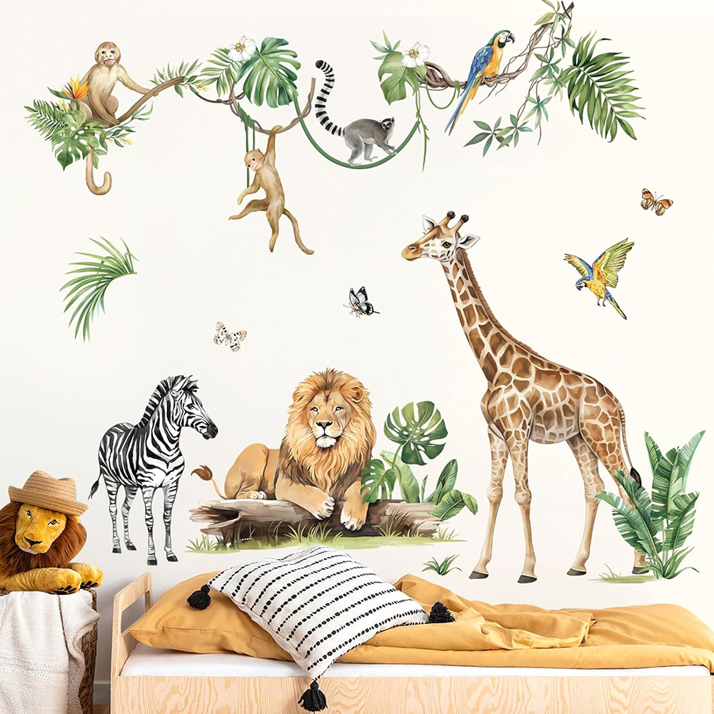 Large Jungle Animal Tropical L - Baby Nursery Needs recensie en prijs