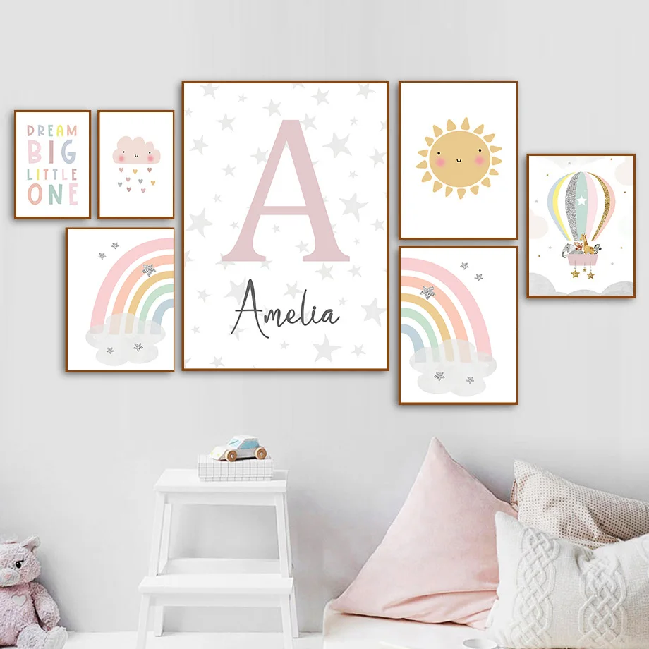 Giraffe Elephant Hot Balloon S - Baby Nursery Prints recensie en prijs