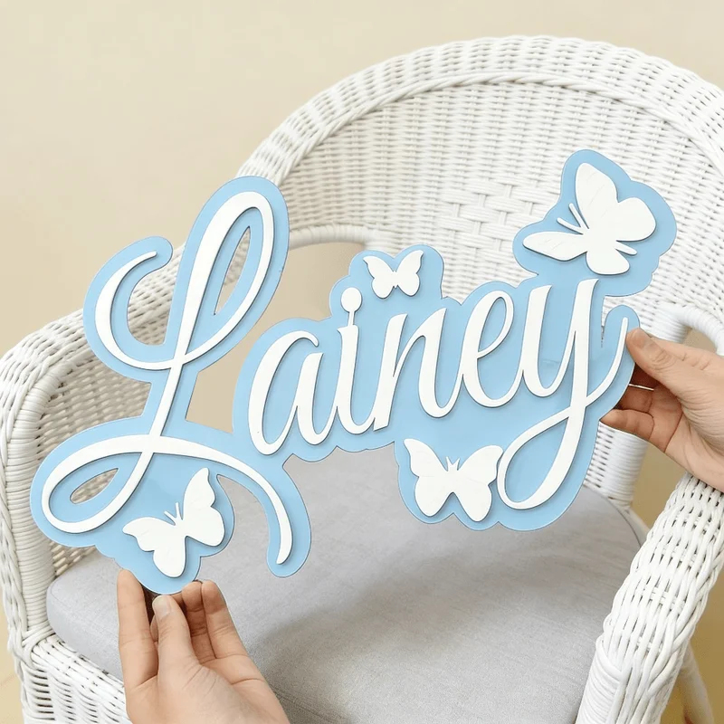 Personalized Baby Name Plaque, - Baby Nursery Name recensie en prijs