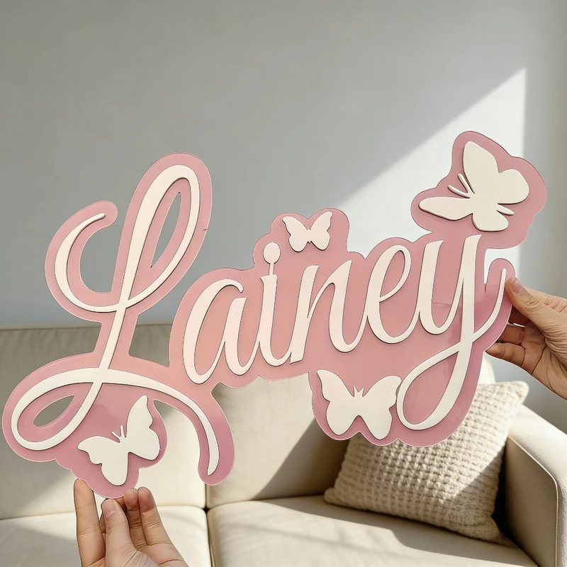 Personalized Baby Name Plaque, - Baby Nursery Name recensie en prijs