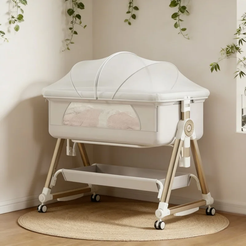 8-in-1 Convertible Smart Baby  - Baby Nursery Trolley recensie en prijs
