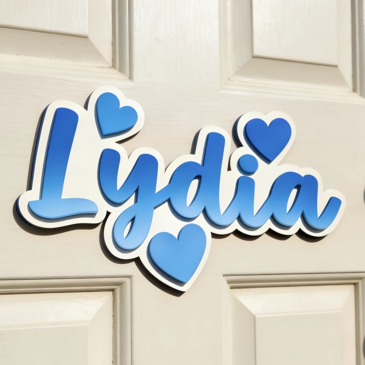 Personalized Gradient Heart Na - Baby Nursery Name recensie en prijs