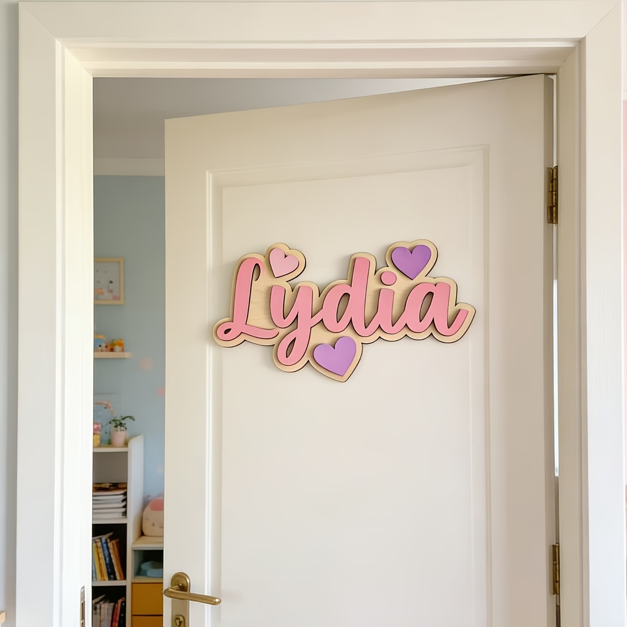 Personalized Gradient Heart Na - Baby Nursery Name recensie en prijs