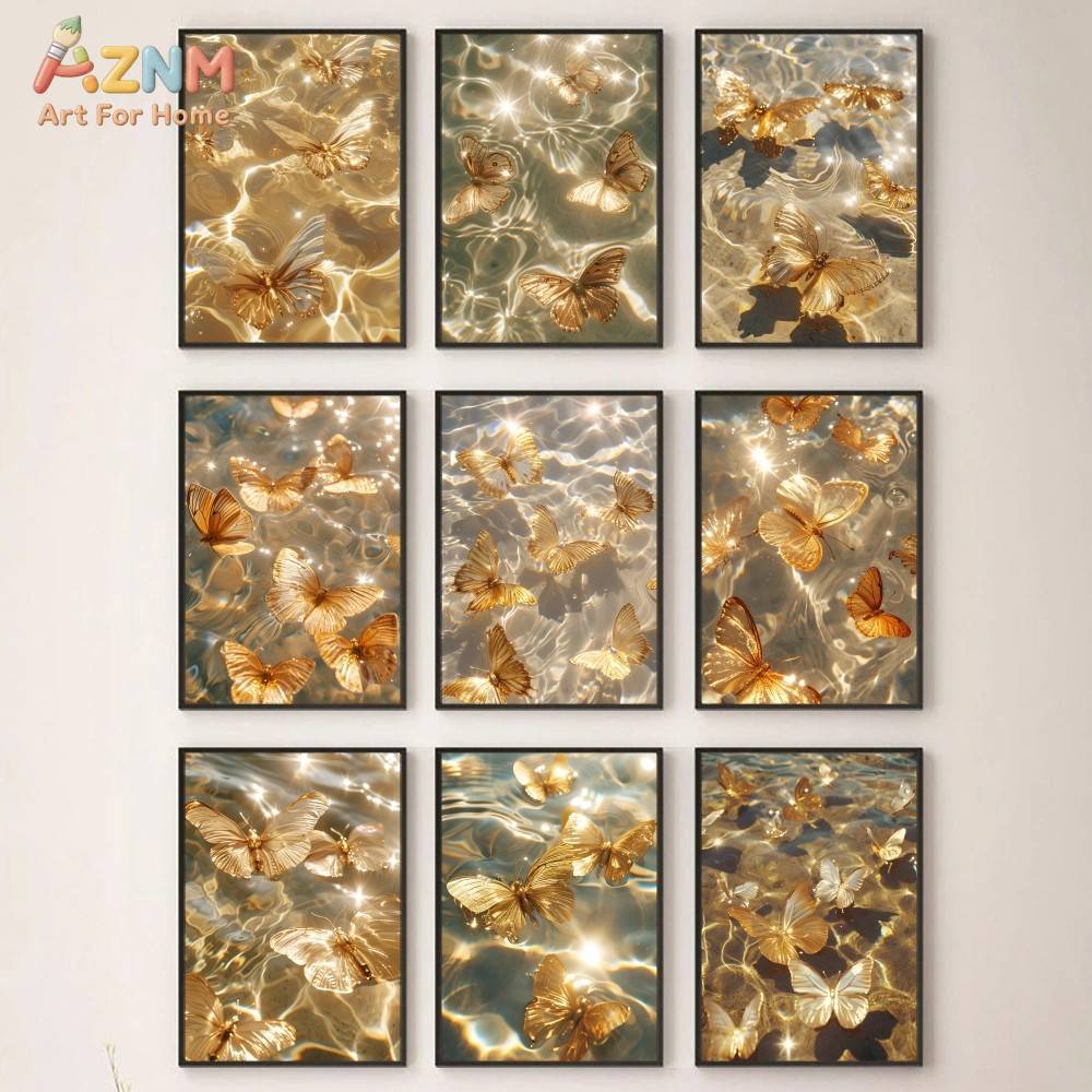 AZNM Cute Cartoon Animal Canva - Baby Nursery Prints recensie en prijs