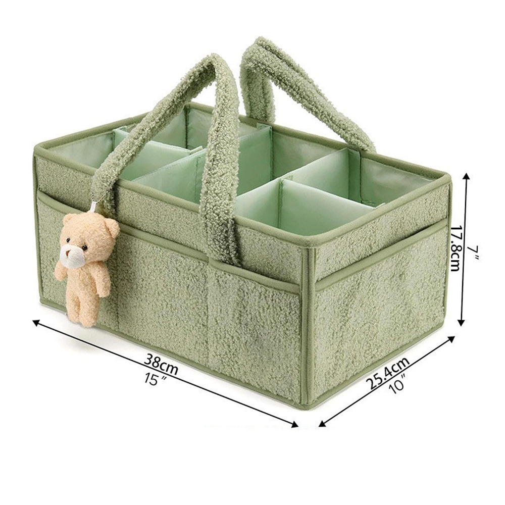 PANGDUBE Plush Diaper Stackers - Diaper Caddy Organizer recensie en prijs