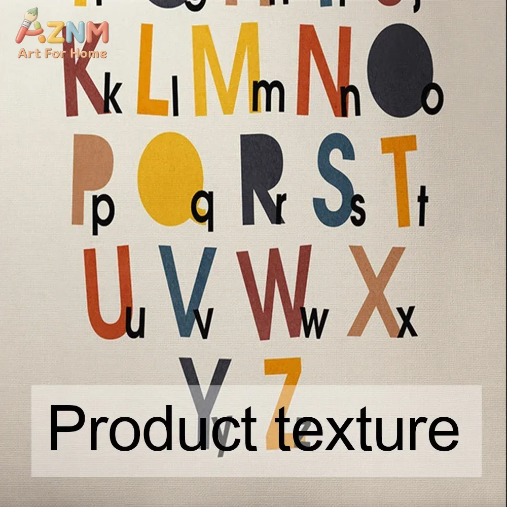 Rainbow Alphabet Poster Educat - Baby Nursery Needs recensie en prijs