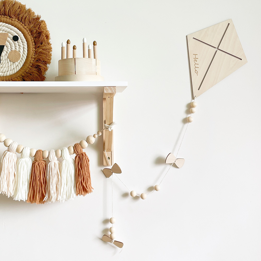 INS Nordic Wooden Kite Wall Or - Baby Nursery Needs recensie en prijs