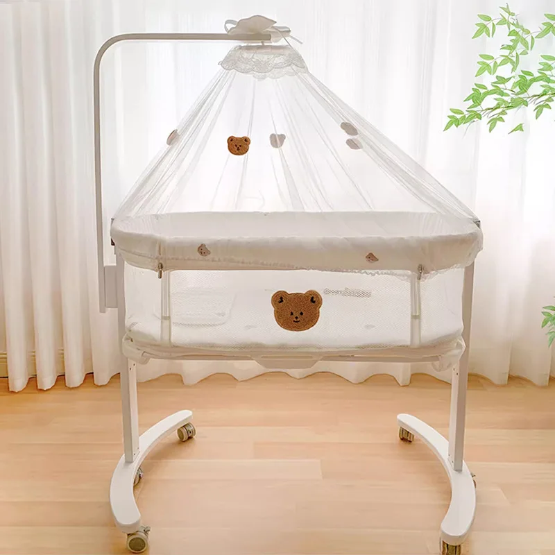Adjustable Newborn Bassinet wi - Baby Nursery Trolley recensie en prijs