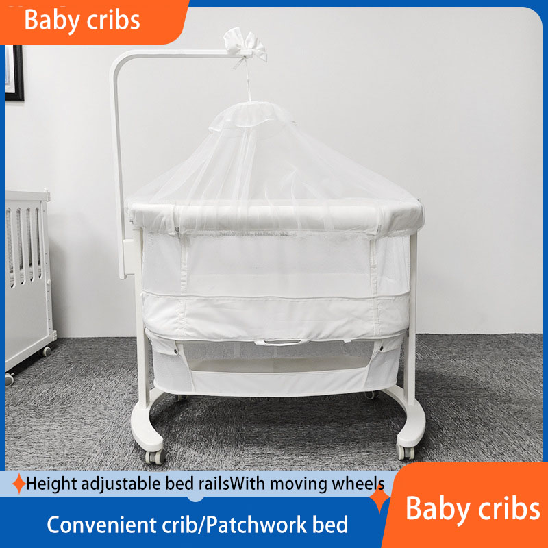 Adjustable Newborn Bassinet wi - Baby Nursery Trolley recensie en prijs