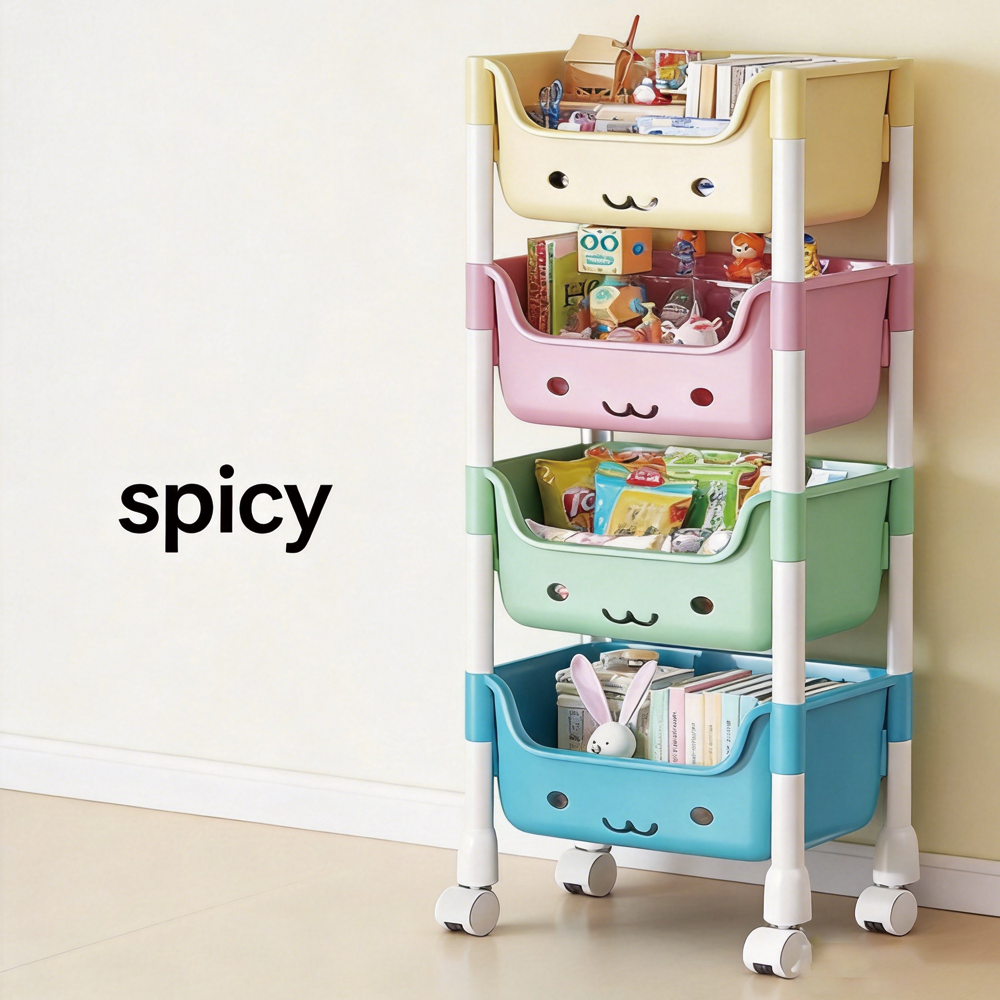 Multi-Layer Movable Rolling St - Baby Nursery Trolley recensie en prijs