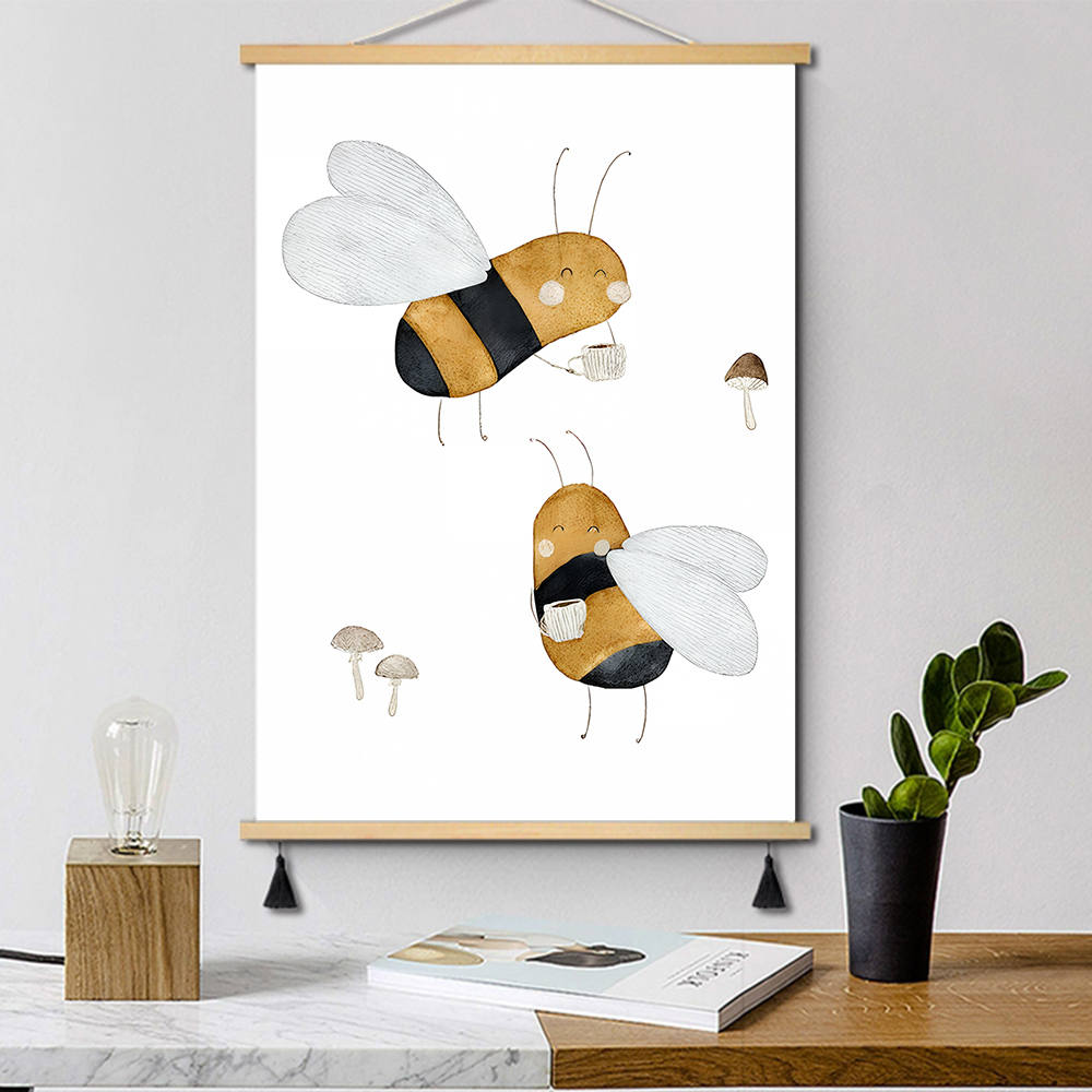 Boho Cartoon Posters Print Bea - Baby Nursery Prints recensie en prijs