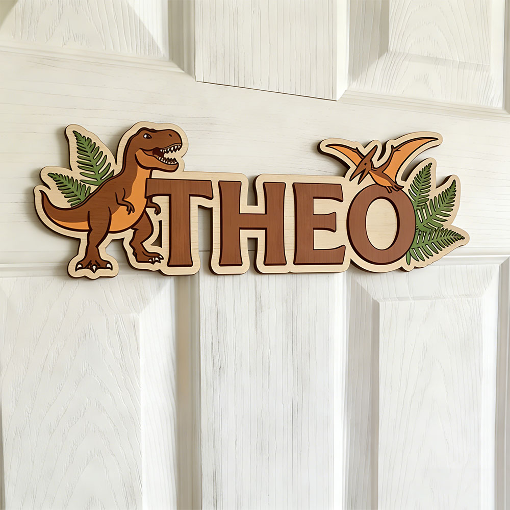 Personalized Dinosaur Name Sig - Baby Nursery Name recensie en prijs