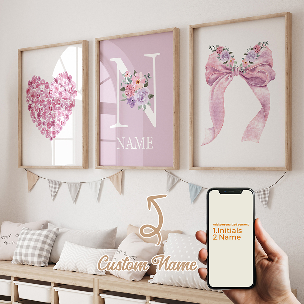 3pcs Personalized Custom Name  - Baby Nursery Name recensie en prijs