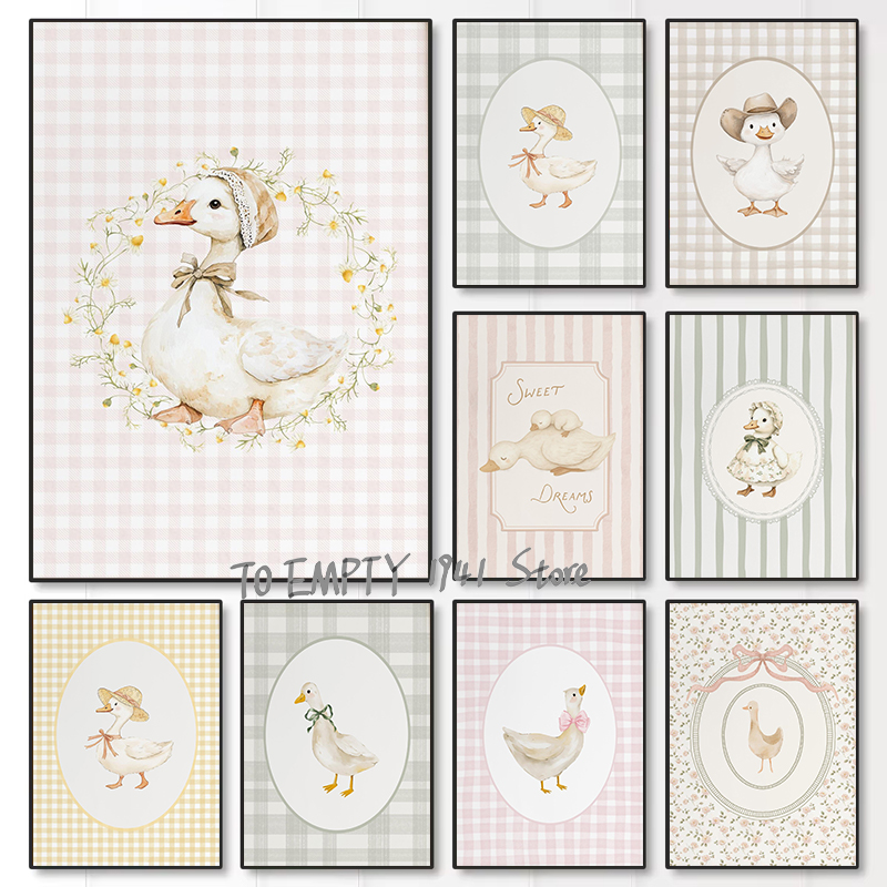 Silly Little Goose Nursery Duc - Baby Nursery Prints recensie en prijs