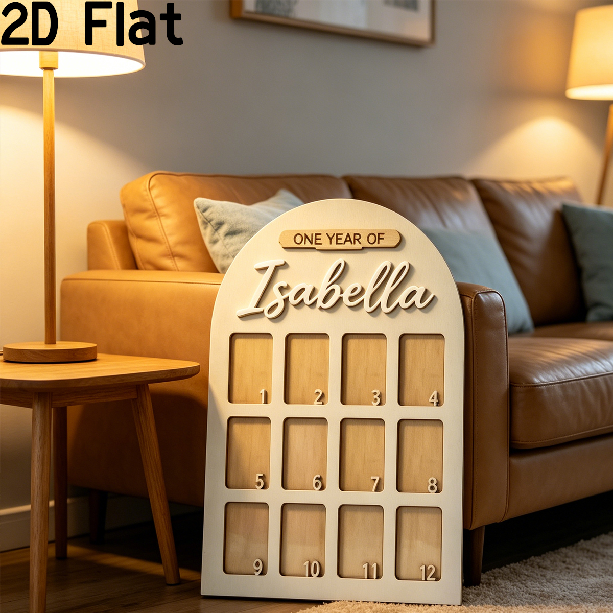 1Pc Custom Photo Record Board  - Baby Nursery Name recensie en prijs