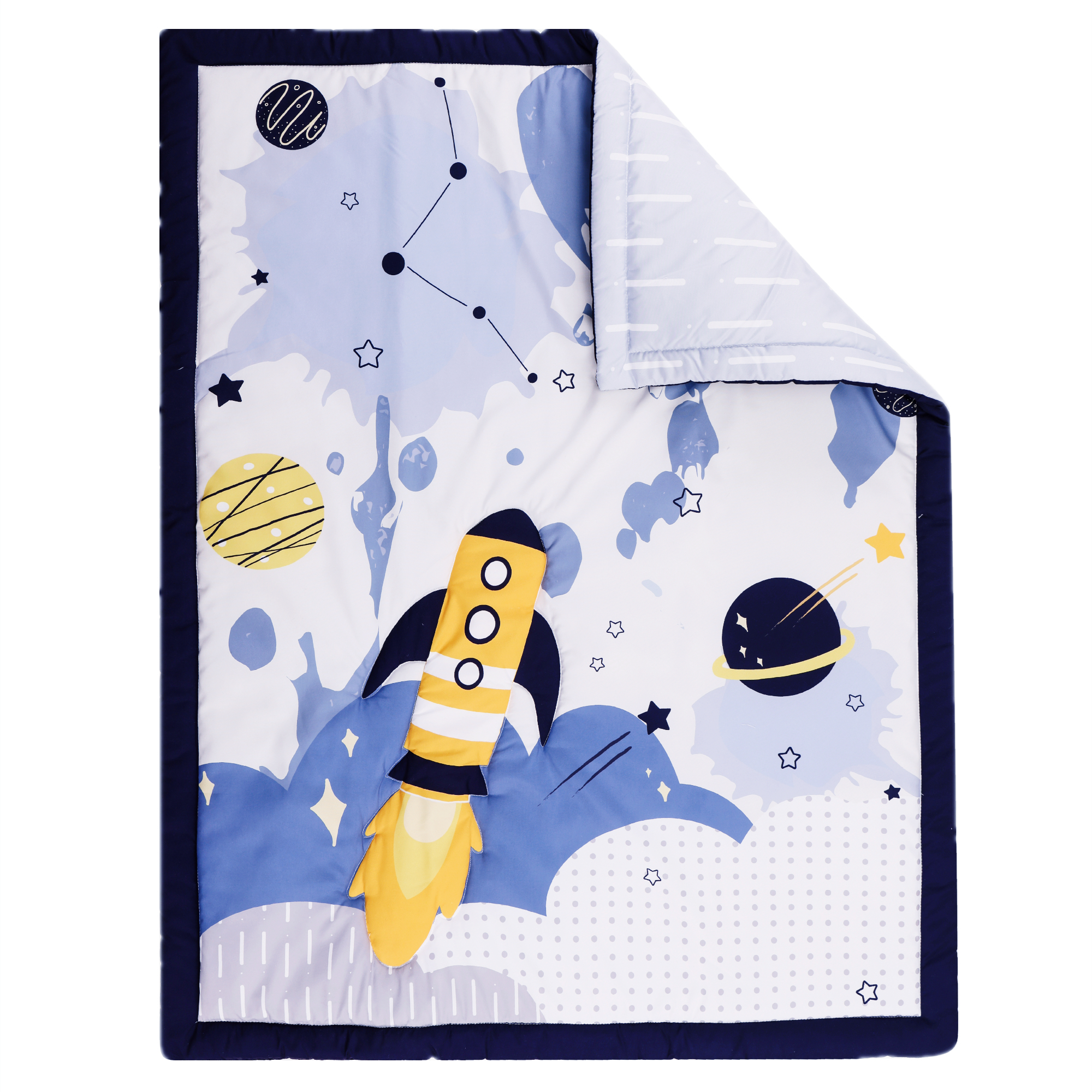 4Pcs Aviation Nursery Crib Bed - Baby Nursery Quilts recensie en prijs