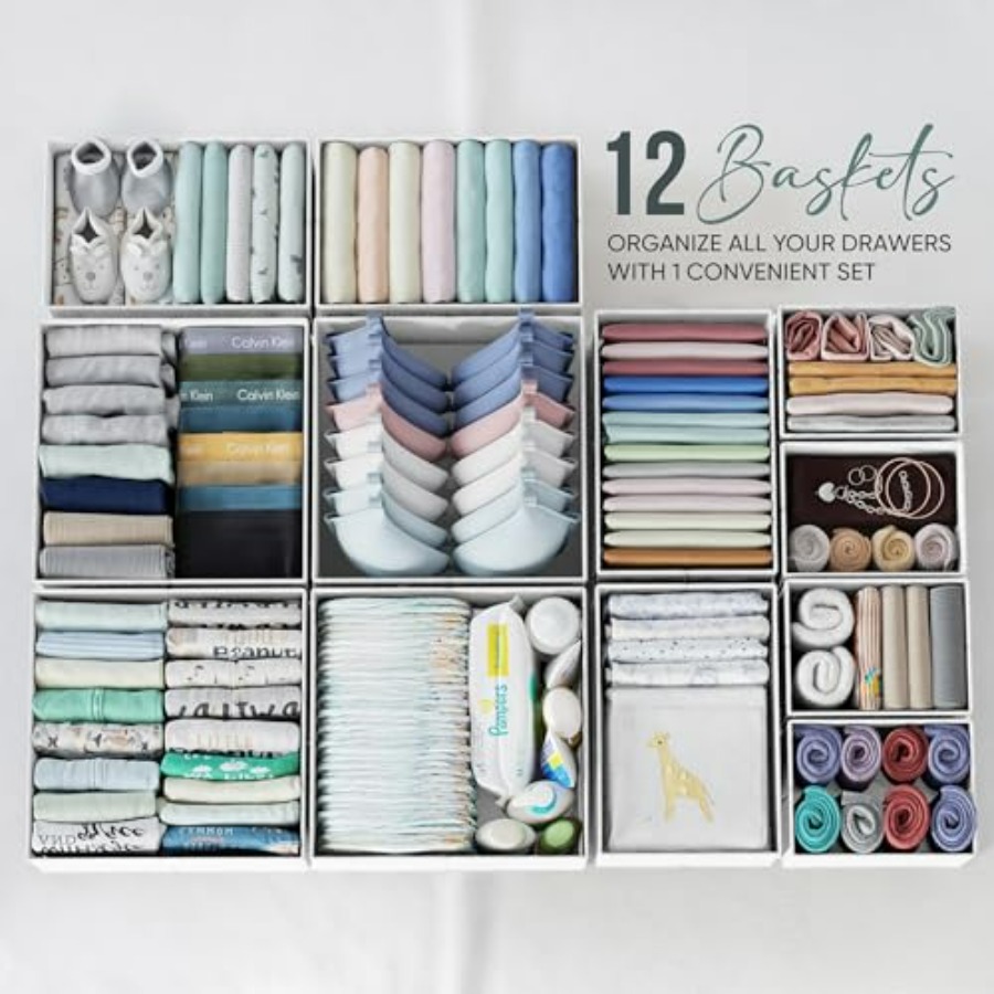 Drawer Organizer Clothes Set o - Baby Nursery Storage recensie en prijs