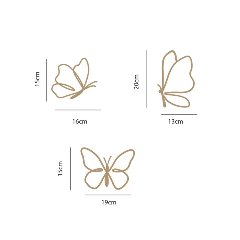 wooden butterflies sign, Woode - Baby Nursery Needs recensie en prijs