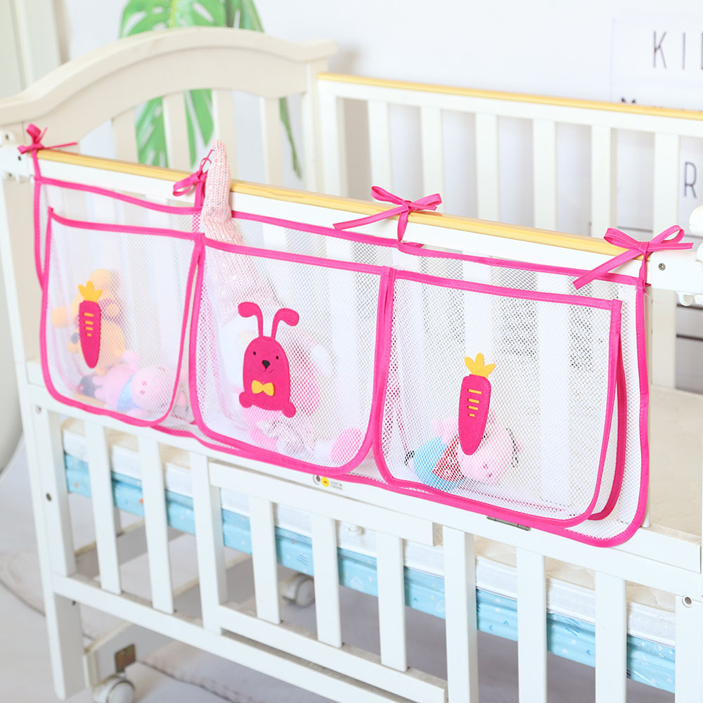 Cartoon Crib Storage Bag 3grid - Diaper Caddy Organizer recensie en prijs