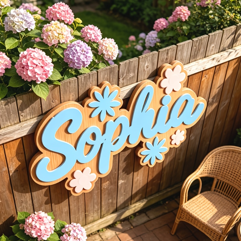 Personalized Floral Themed Nam - Baby Nursery Name recensie en prijs