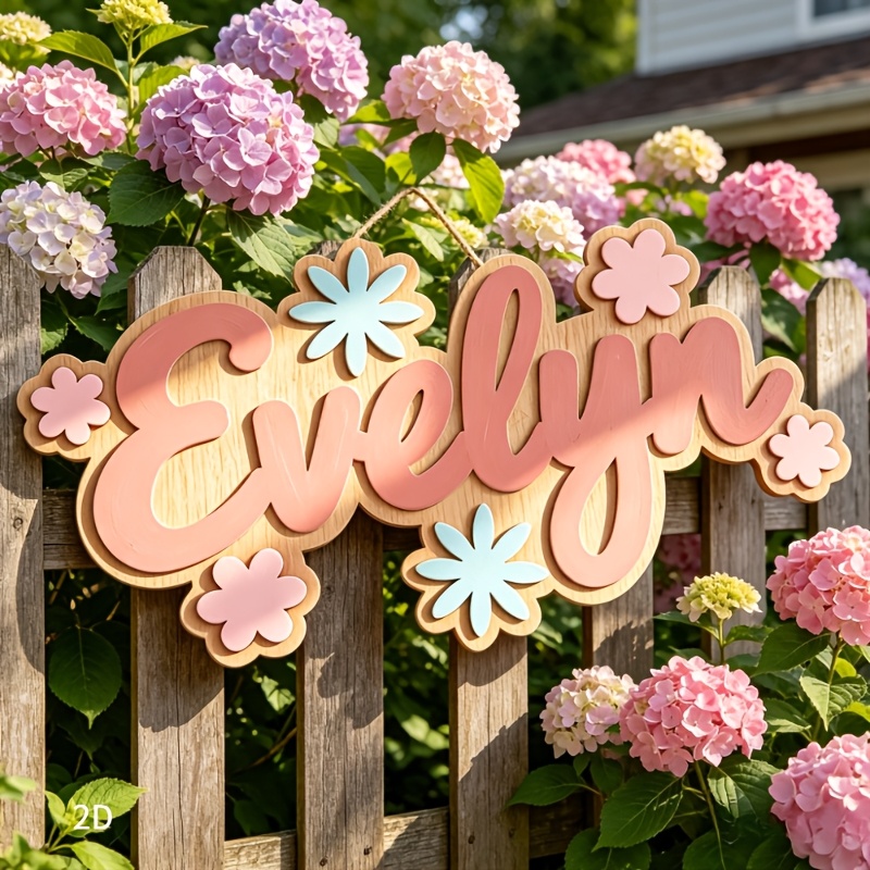 Personalized Floral Themed Nam - Baby Nursery Name recensie en prijs