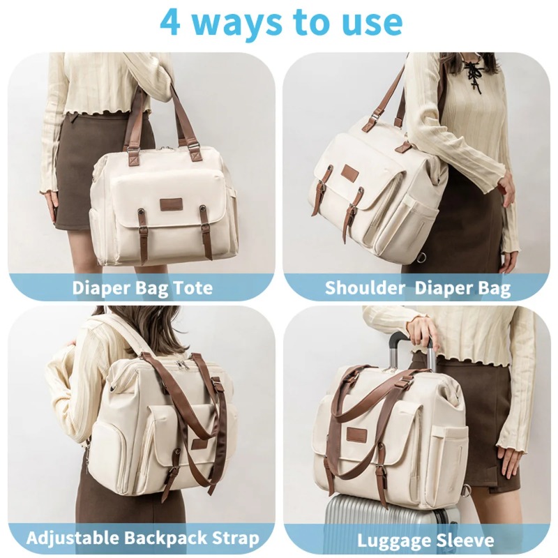 Baby Diaper Bag Backpack Water - Baby Nursery Backpack recensie en prijs