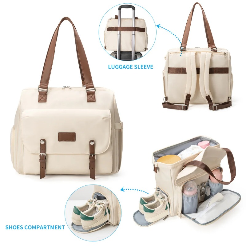 Baby Diaper Bag Backpack Water - Baby Nursery Backpack recensie en prijs