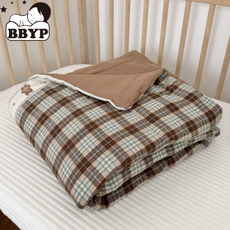 Breathable Grid Linen Quilt fo - Baby Nursery Quilts recensie en prijs
