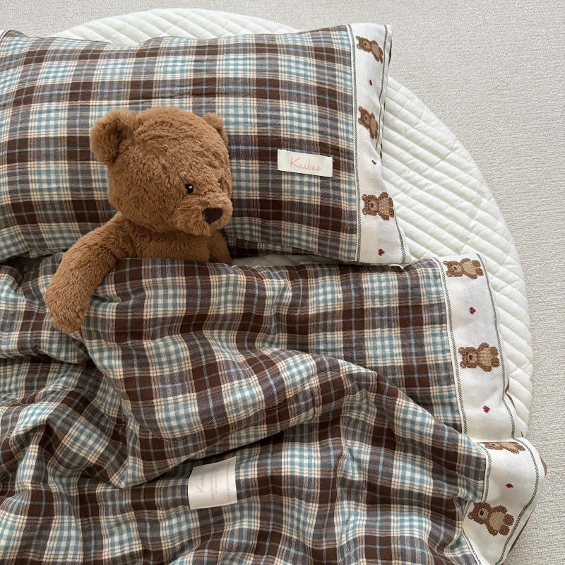 Breathable Grid Linen Quilt fo - Baby Nursery Quilts recensie en prijs
