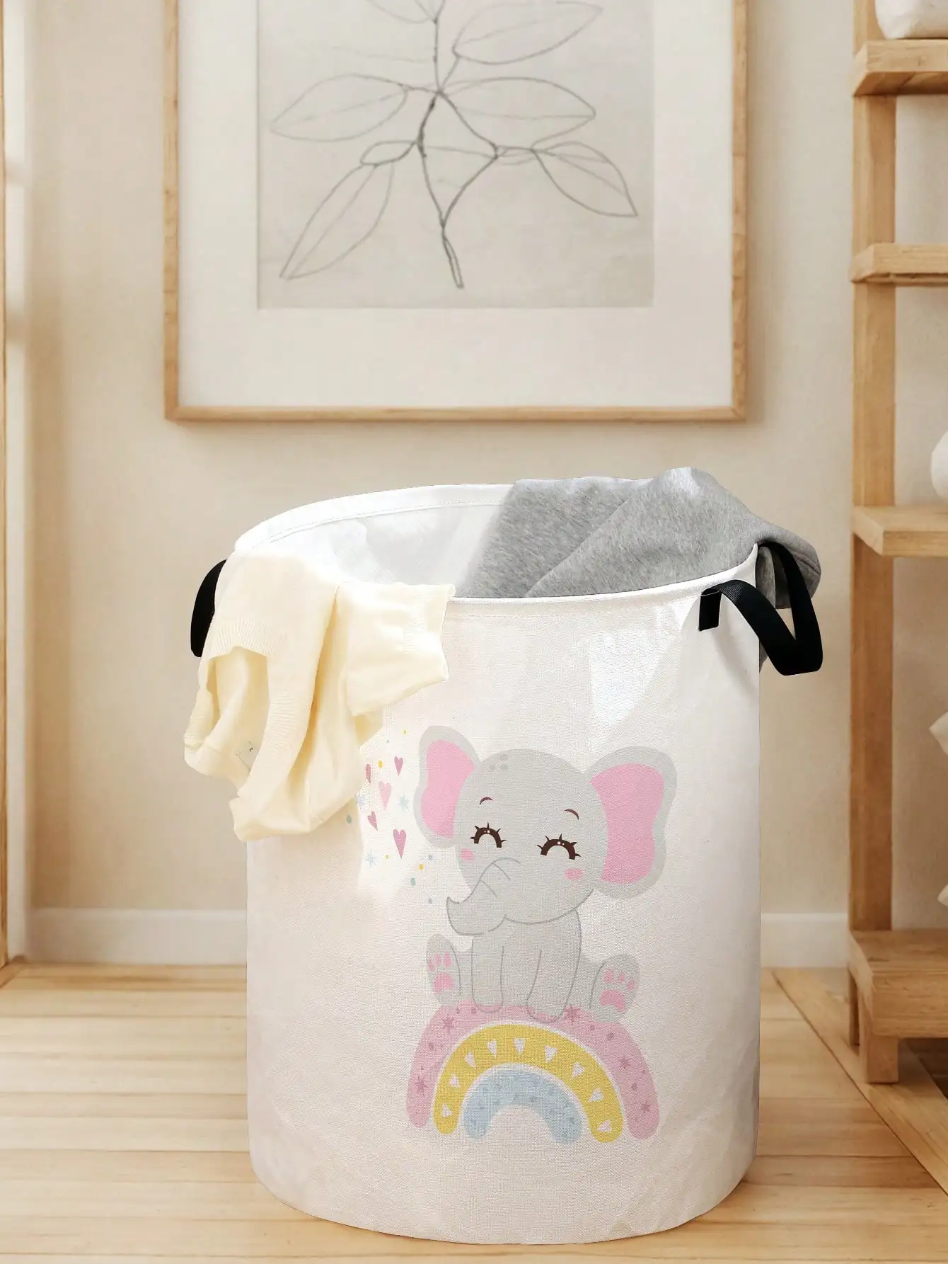 1pc Cute Elephant Pattern Fold - Baby Nursery Storage recensie en prijs