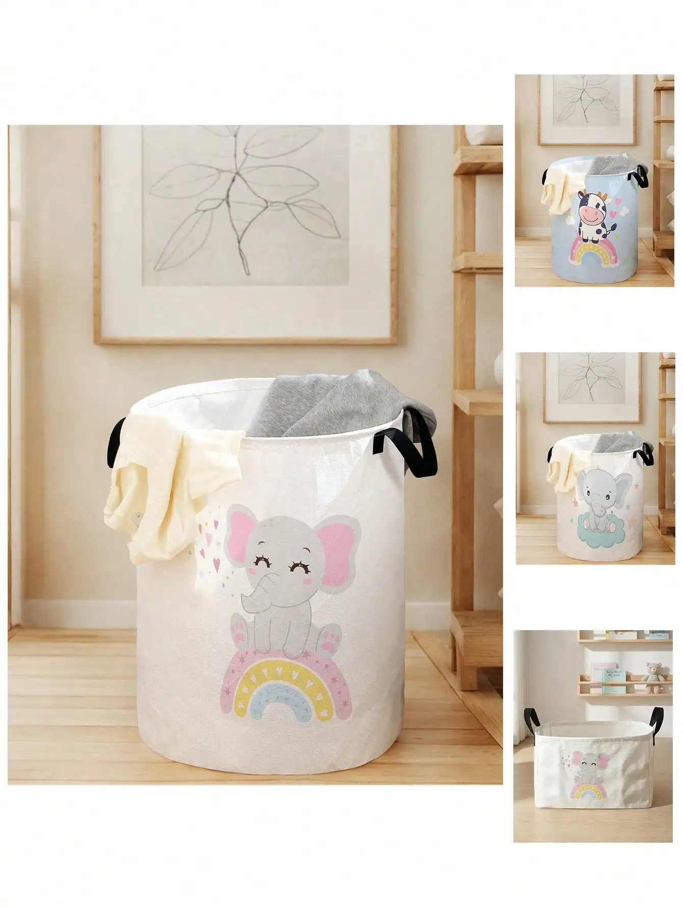 1pc Cute Elephant Pattern Fold - Baby Nursery Storage recensie en prijs