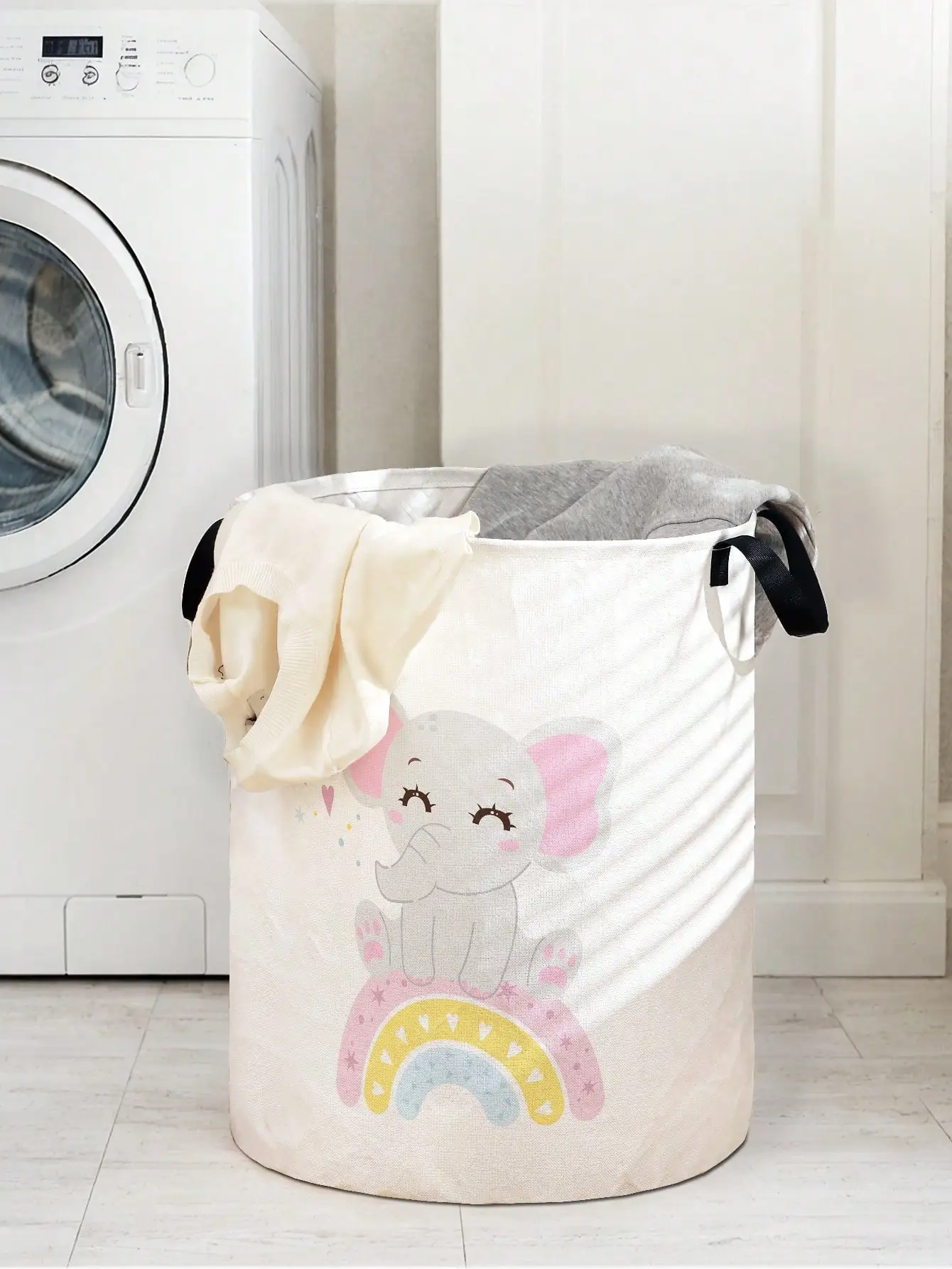1pc Cute Elephant Pattern Fold - Baby Nursery Storage recensie en prijs