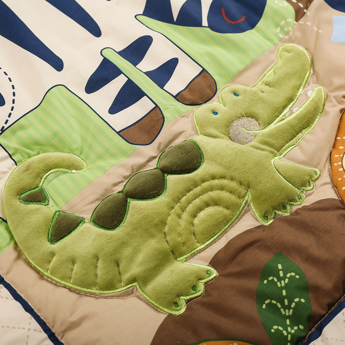 3Pcs Embroidered baby crib bed - Baby Nursery Quilts recensie en prijs