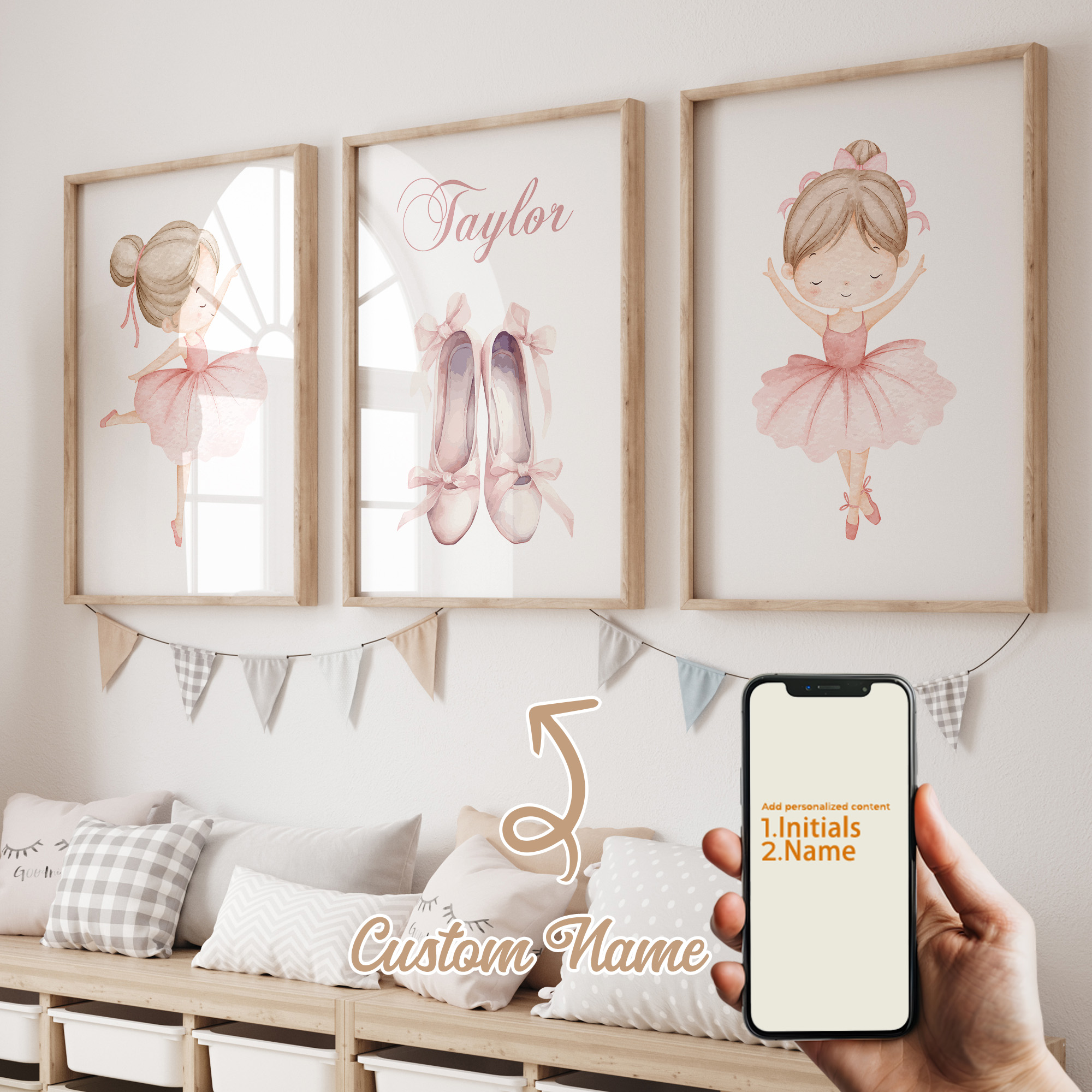 3pcs Personalized Custom Name  - Baby Nursery Name recensie en prijs
