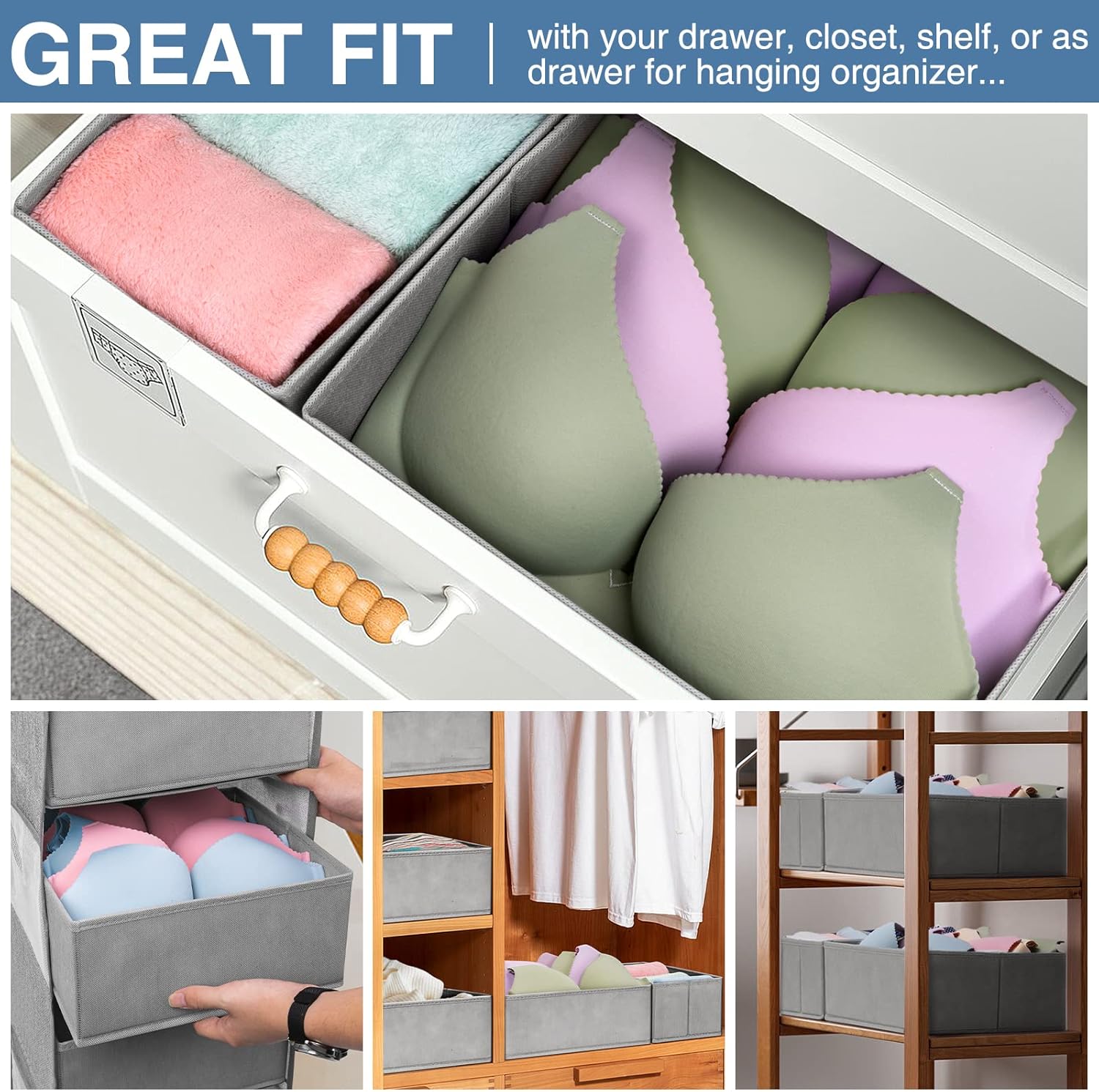 Drawer Organizer Clothes 12 Pa - Baby Nursery Storage recensie en prijs