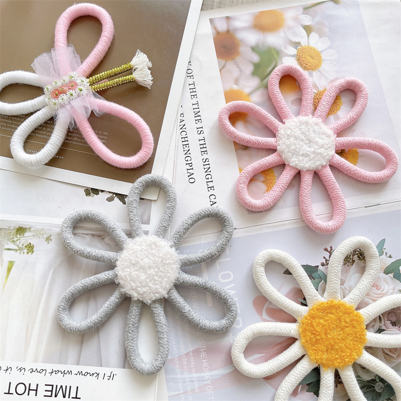 Cotton Rope Woven Daisy Flower - Baby Nursery Needs recensie en prijs