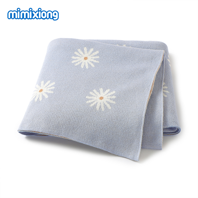 Baby Floral Blankets Knitted A - Baby Nursery Quilts recensie en prijs