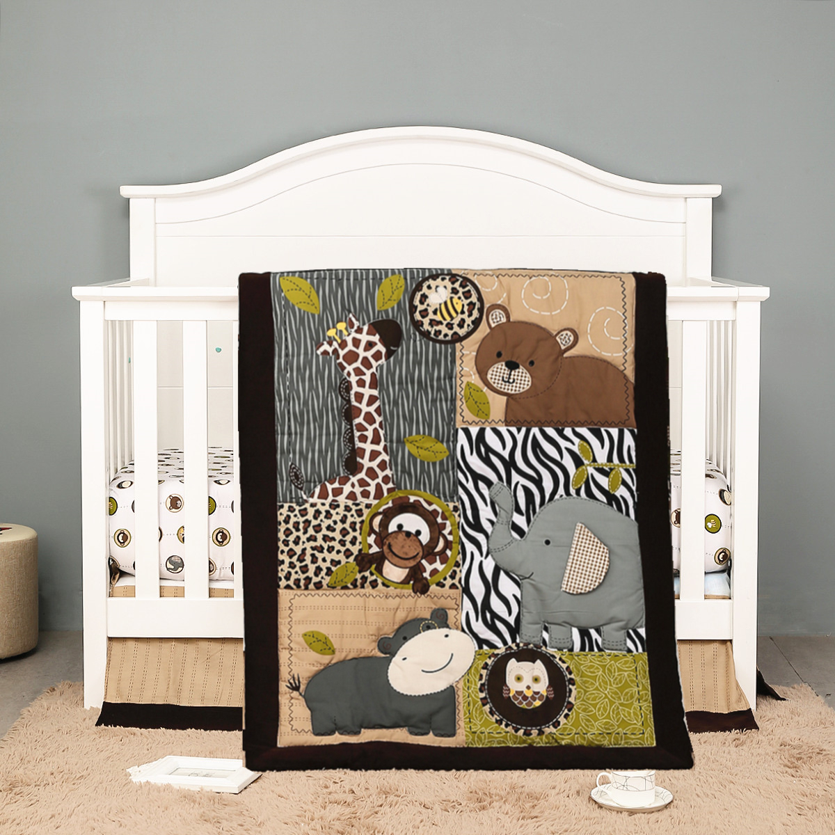 3Pcs Embroidered Newborn Baby  - Baby Nursery Quilts recensie en prijs
